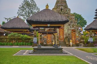 Un temple hindouiste à Bali