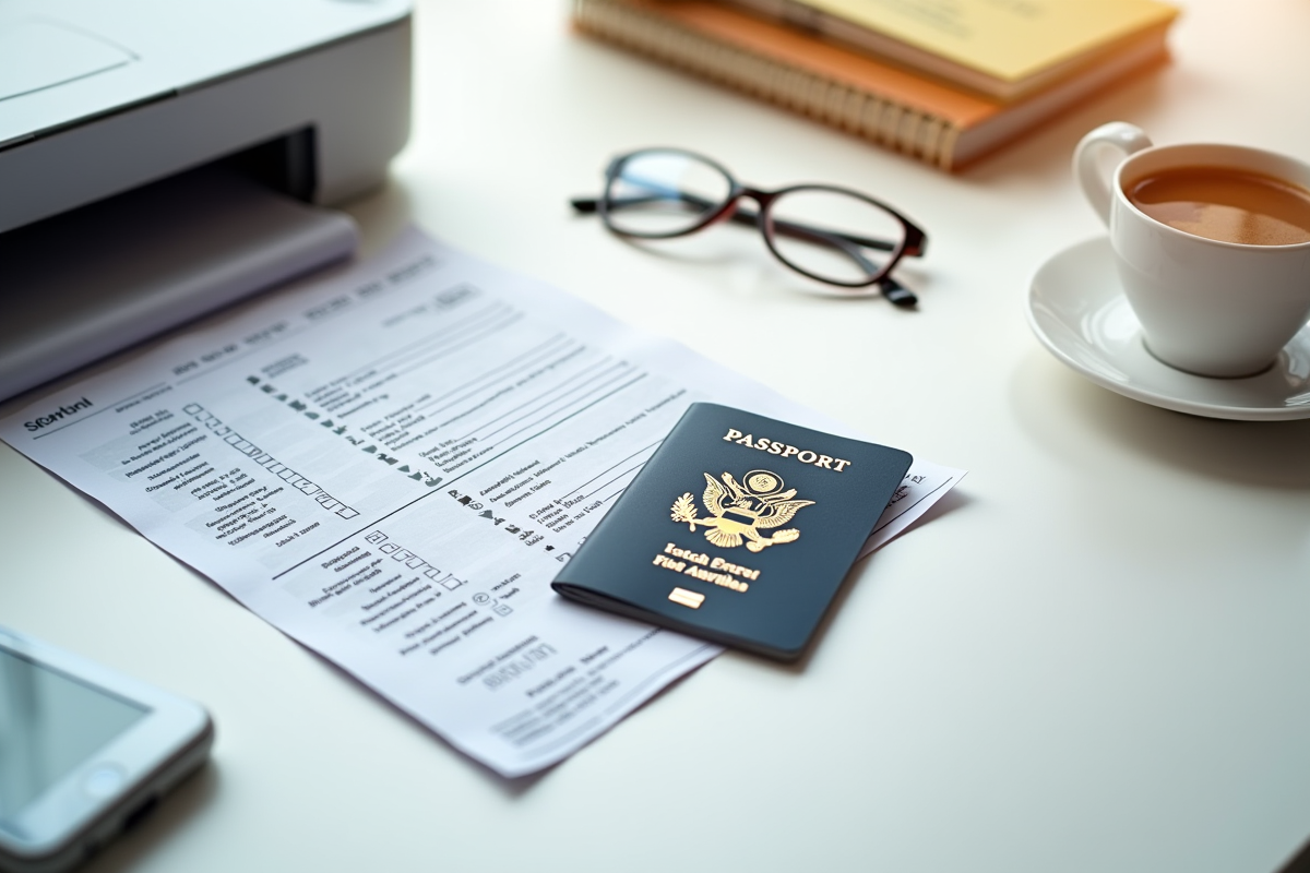passeport  photocopie
