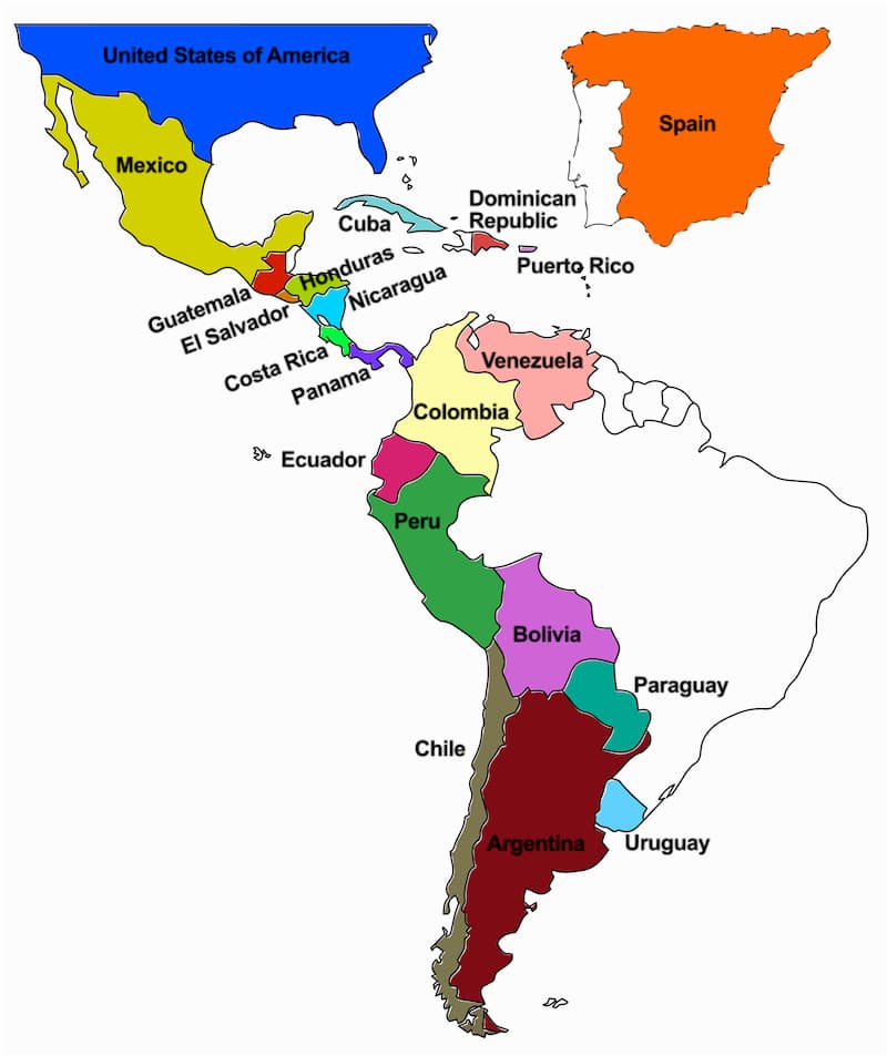 Combien De Pays Parlent Espagnol En Amerique Latine